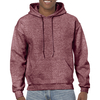 Heather sport dark maroon