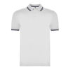 White/navy blue