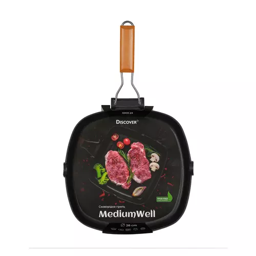 Сковорідка-гриль MediumWell, TM Discover 4