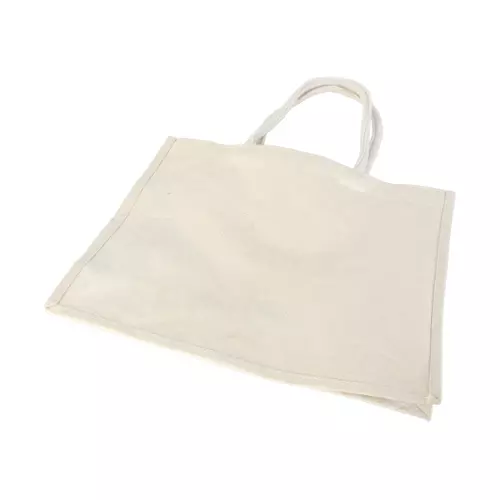 Сумка хлопчатобумажная OLIVIA с ламинацией 44,5x34х15 cм, 220г/м2, бежевая 3