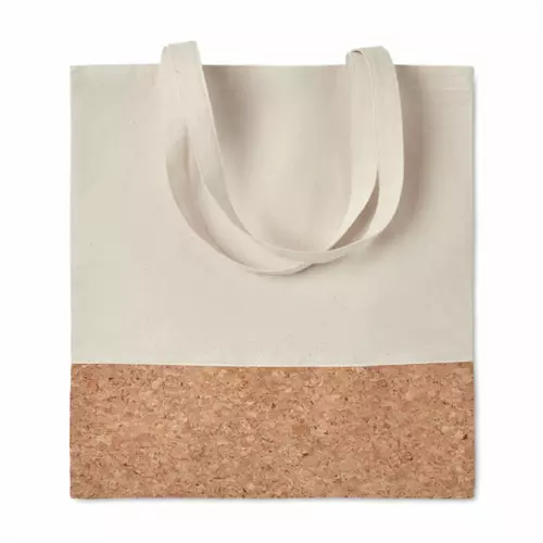 Сумка господарська ILLA TOTE з довгими ручками, бавовна 160 г/м², розмір 38х41 см Time