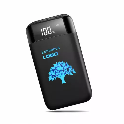Зарядний пристрій (powerbank) LUMIER на 8000 mAh з підсвіткою логотипу 3