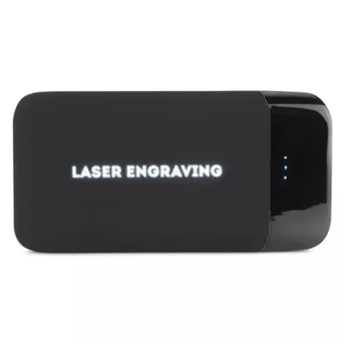 Зарядний пристрій (powerbank) LUX8 на 8000 mAh з підсвіткою логотипу 2