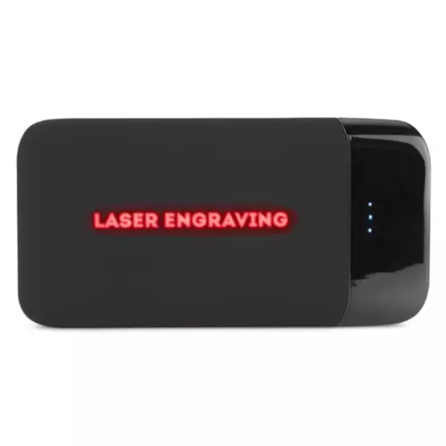 Зарядний пристрій (powerbank) LUX8 на 8000 mAh з підсвіткою логотипу 2
