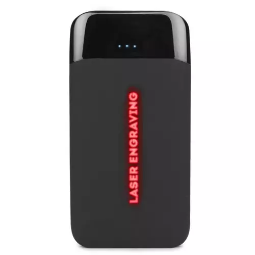 Зарядний пристрій (powerbank) LUX8 на 8000 mAh з підсвіткою логотипу Time