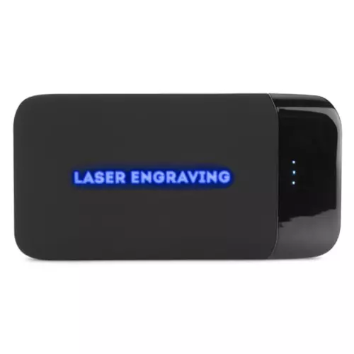 Зарядний пристрій (powerbank) LUX8 на 8000 mAh з підсвіткою логотипу 2