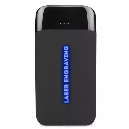 Зарядний пристрій (powerbank) LUX8 на 8000 mAh з підсвіткою логотипу Time