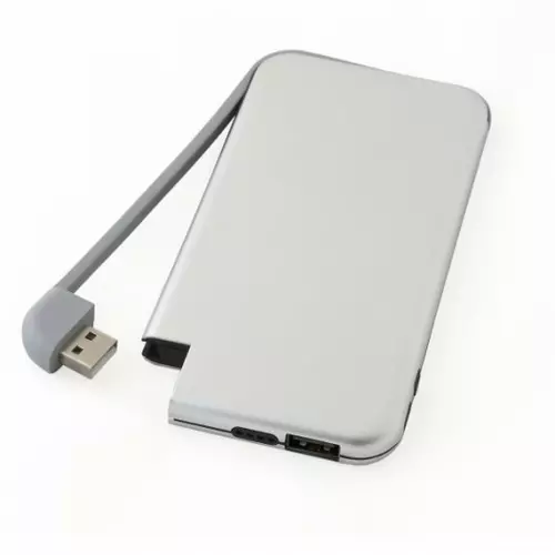 Зарядний пристрій (powerbank) EVENTUS на 6000 mAh з індікатором рівня заряду Time