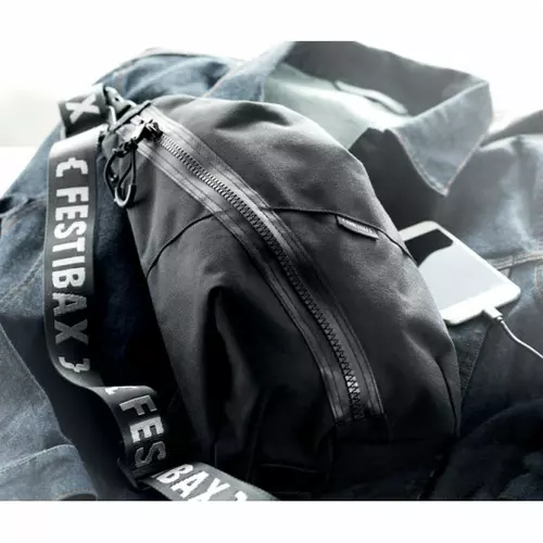 Сумка на пояс (бананка) FESTIBAX® PREMIUM з нейлона 1000D Cordura з водонепроникною блискавкою YKK 4