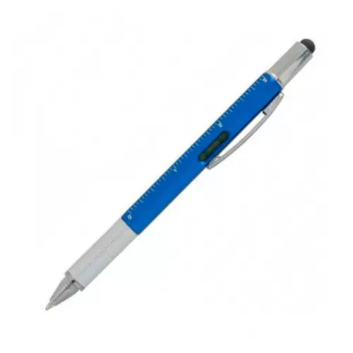 Ручка багатофункціональна MULTI-TOOL PLAST 5 в 1 із стилусом, ватерпасом, викруткою, лінійкою Time