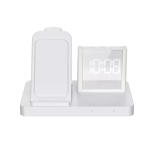 Бездротовий зарядний пристрій з годинником Time Dock, TM TEG 2