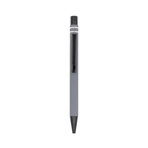 Ручка кулькова металева IDZI soft-touch під нанесення дзеркального лого 3