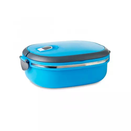Вакуумний ланч бокс Delux Lunch з металевою вставкою всередині, 20x14x7 cм Time