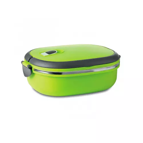 Вакуумний ланч бокс Delux Lunch з металевою вставкою всередині, 20x14x7 cм Time