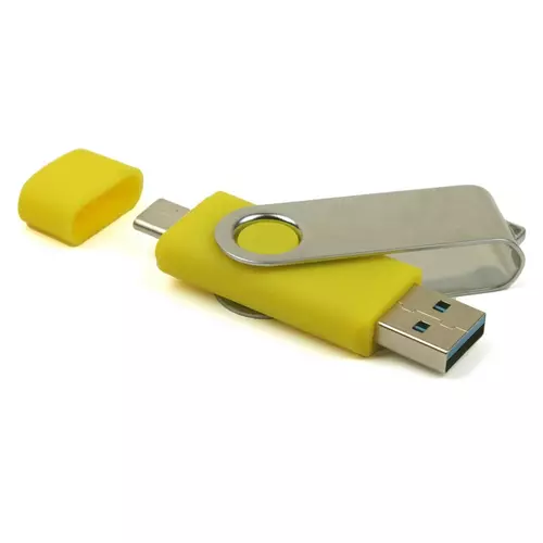 Флешка 'Twister Double' Type-C 32/64 Gb USB 3.0 Time