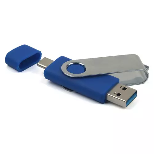 Флешка 'Twister Double' Type-C 32/64 Gb USB 3.0 Time
