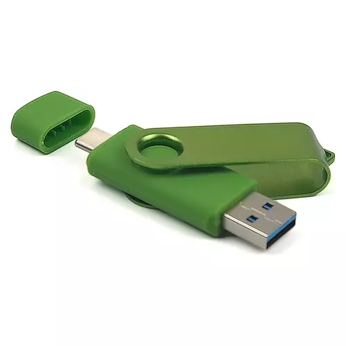 Флешка 'Twister Double' Type-C 32/64 Gb USB 3.0 Time