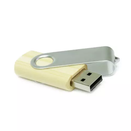 Флешка 'Twister' дерев'яна 32 Gb USB 2.0 Time