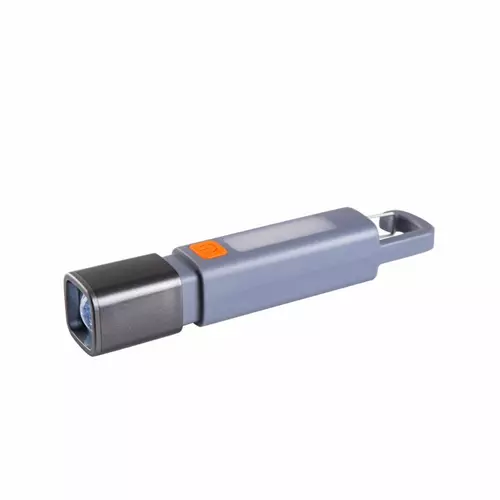 Фонарик аккумуляторный 2в1 TheGeneral Orion с боковым COB light и карабином 3