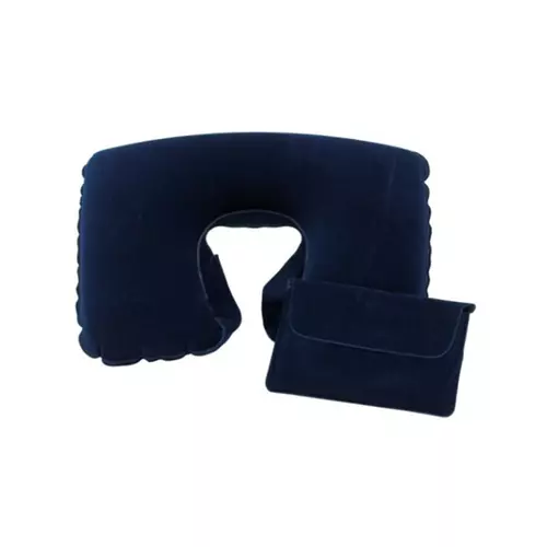 Подушка дорожная надувная COMFORTABLE в чехле, ПВХ (PVC) Time