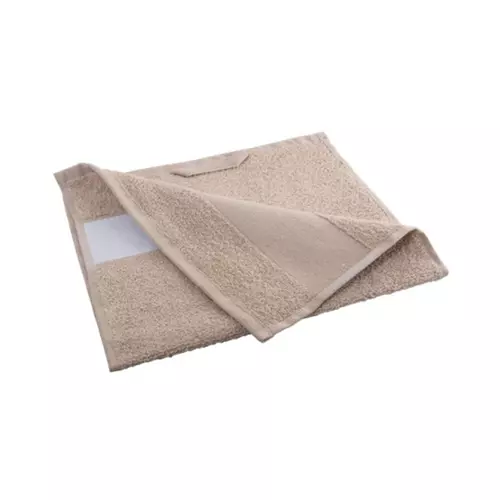 Полотенце SUNSET с белым бордюром под сублимацию и вышивку, 380 г/м2, 50х100 см, 100% хлопок 2