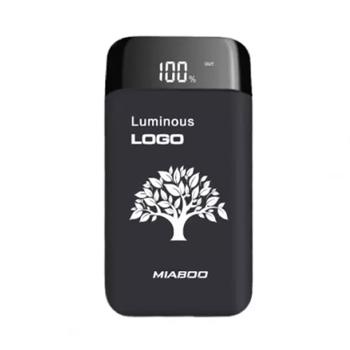 Зарядное устройство (powerbank) LUMIER на 8000 mAh с подсветкой логотипа Time