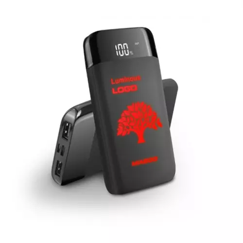 Зарядний пристрій (powerbank) LUMIER на 8000 mAh з підсвіткою логотипу 3