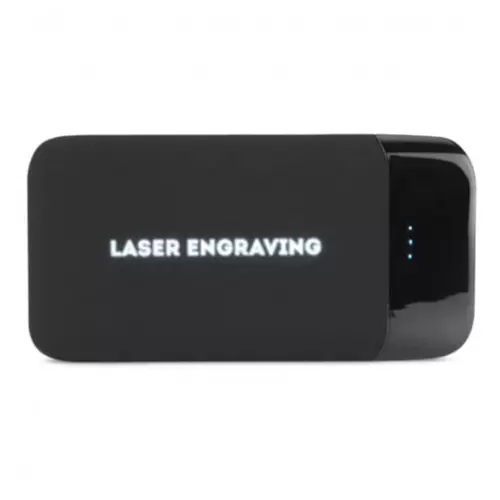 Зарядний пристрій (powerbank) LUX8 на 8000 mAh з підсвіткою логотипу 2