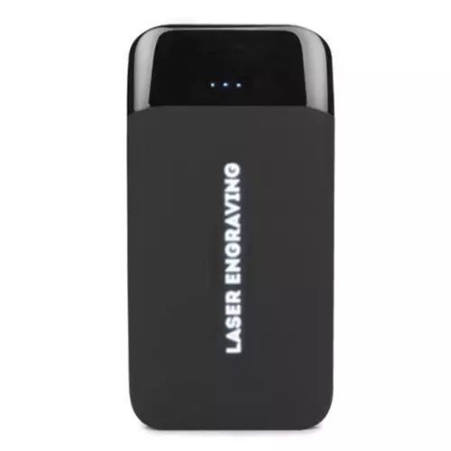 Зарядний пристрій (powerbank) LUX8 на 8000 mAh з підсвіткою логотипу Time