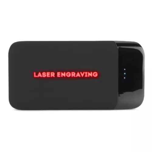 Зарядное устройство (powerbank) LUX8 на 8000 mAh с подсветкой логотипа 2