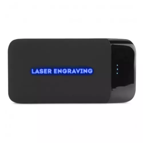 Зарядное устройство (powerbank) LUX8 на 8000 mAh с подсветкой логотипа 2