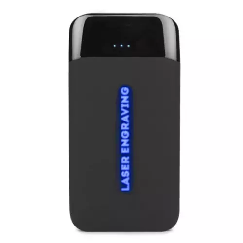 Зарядное устройство (powerbank) LUX8 на 8000 mAh с подсветкой логотипа Time