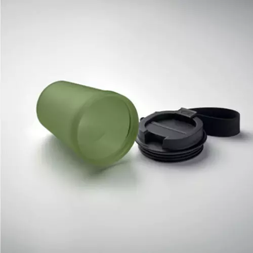 Термокружка ISFORDEN TUMBLER с ремешком RPET, 300 мл 4