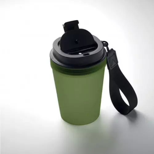 Термокружка ISFORDEN TUMBLER с ремешком RPET, 300 мл 5