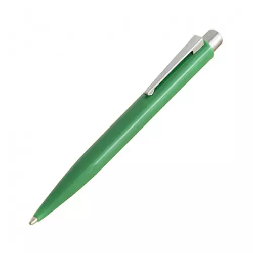 Ручка кулькова пластикова AGATA з срібними елементами Time