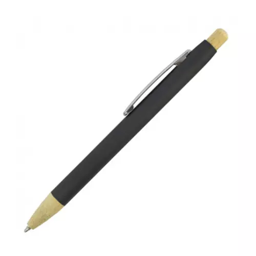 ALURA, Ручка з софт-тач покриттям та бамбуковими елементами, метал Time