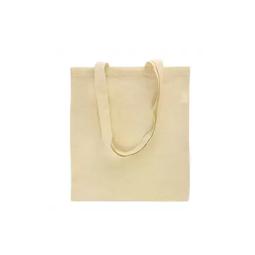 PANNA, Сумка бавовняна 36х40 cм, 100 гр/м2, ручки 70 см, бежева 2