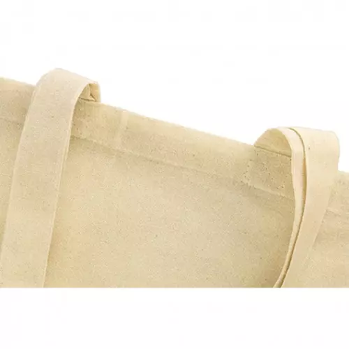 PANNA, Сумка бавовняна 36х40 cм, 100 гр/м2, ручки 70 см, бежева 3