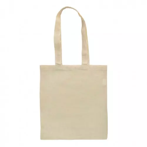 PANNA, Сумка бавовняна 36х40 cм, 100 гр/м2, ручки 70 см, бежева Time