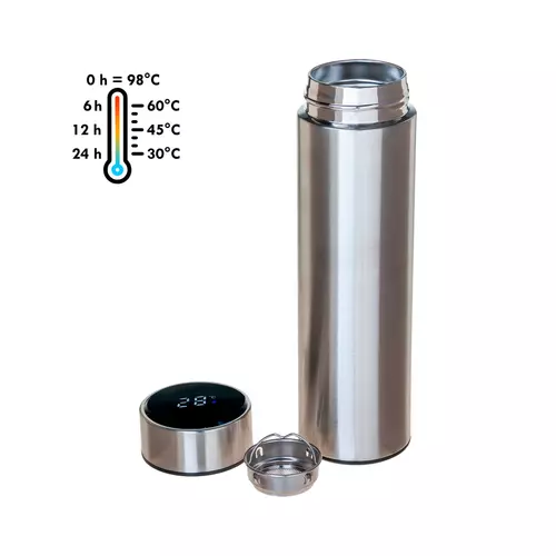 Термос 'Tempa'  ТМ "Sun Line" с LED дисплеем 450 мл Time