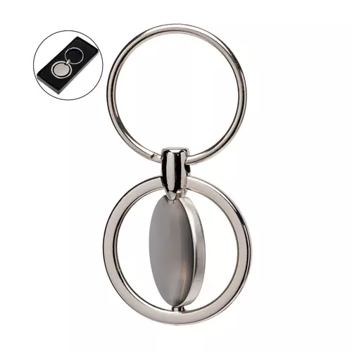 Брелок 'Orbit' металевий Ø35 мм поворотний 3