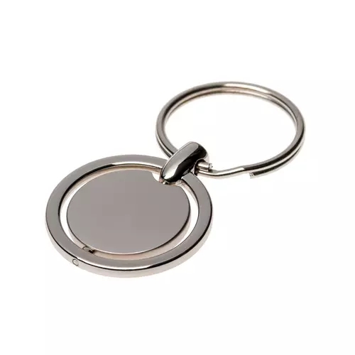 Брелок 'Orbit' металевий Ø35 мм поворотний 7