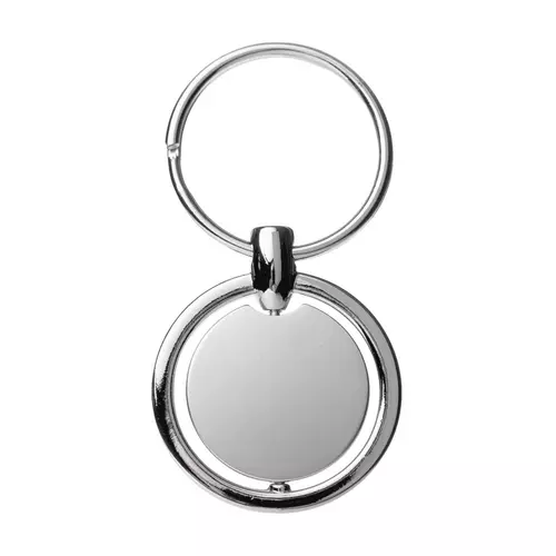 Брелок 'Orbit' металевий Ø35 мм поворотний Time