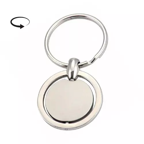 Брелок 'Orbit' металевий Ø35 мм поворотний 4