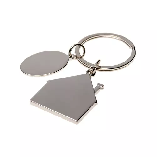 Брелок з шильдом 'Duo Home' металевий 3