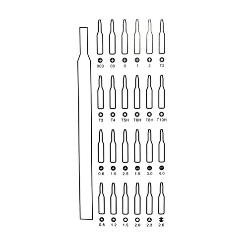 Прецизионная отвертка 25-в-1 TheGeneral NanoPro 4