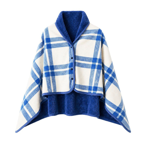 Плед-пончо флисовый Soft Me Poncho M 70х140см Time
