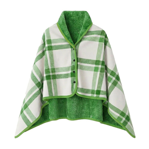 Плед-пончо флисовый Soft Me Poncho M 70х140см Time