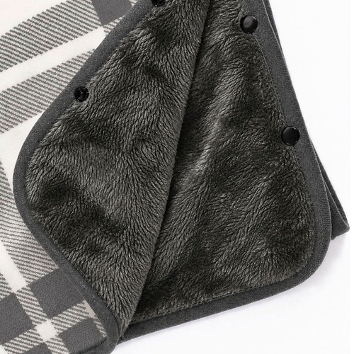 Плед-пончо флисовый Soft Me Poncho M 70х140см 2